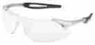Ia120af 10.75 Inertia Crews Anti-fog Safety Glasses Silver Clear Free Expedited Shipping