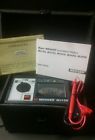 6410-863 212159 Or Megger Analog Insulation Tester With Leather Case And Test 6410-863 212159 Or Megger Analog Insulation Tester With Leather Case And Test