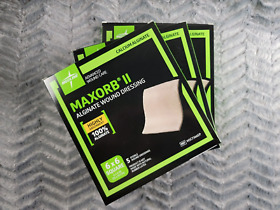 Msc7366ep 3 Boxes 15pcs Medline Maxorb Ii Alginate Wound Dressing 6inchx6inch Msc7366ep 3 Boxes 15pcs Medline Maxorb Ii Alginate Wound Dressing 6inchx6inch