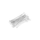 50pcs Nichrome Tips Inoculating Loop Reusable Holders