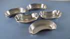 9860 Vollrath Lot Of Five Stainless Steel Medical Surgical Kidney Pans 9860 Vollrath Lot Of Five Stainless Steel Medical Surgical Kidney Pans