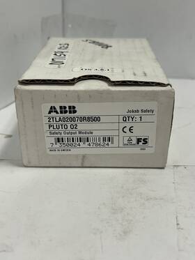 2tla020070r8500 Abb New Safety Output Module Pluto O2