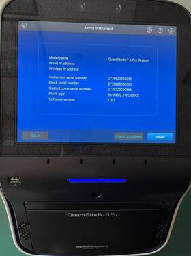 A43054 Abi Quantstudio 6 Pro 96 Well 0.2ml Real-time Pcr Y2023 30-daywarranty