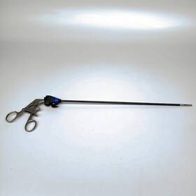 Pl232r Aesculap Atraumatic Grasper Double Action Rotatable 5mm 36cm Ss