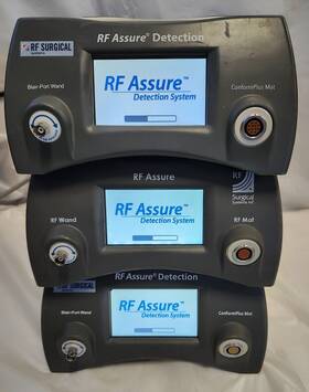 01-0030 Af Assure Lot Of Three Rf Console E Model 200e
