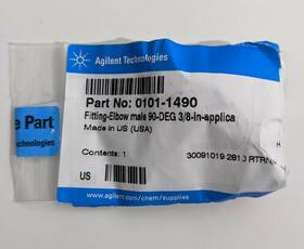 0101-1490 Agilent Fitting Elbow Male 90-deg 3/8in Hplc New Usa