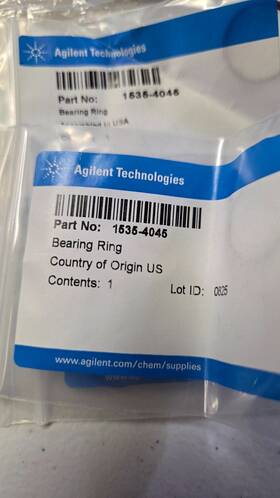 1535-4045 Agilent Brand New Sealed Bearing Seal P/n 1535-4045 Agilent Brand New Sealed Bearing Seal P/n