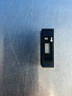 24239 Agilent Qs 1.00 Mm Lab Flow Cell For Uv-vis And Nir System-rectangular Aperture