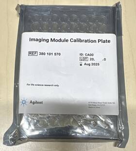 Agilent 380101570 Imaging Module Calibration Plate