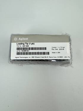 5067-5598 Agilent Technologies Loading Tips Contents 1x112