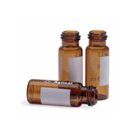 5182-0716 Agilent Vial Screw Top Amber Write-on Spot Certified 2 Ml 100/pk