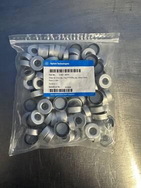 5183-4479 Agilent Headspace Aluminum Crimp Bottle Caps Gray Ptfe/butyl Septa