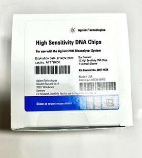 5067-4626 Agilent Ay17bk50 New High Sensitivity Dna Chips For Use With 2100 Bioanalyzer