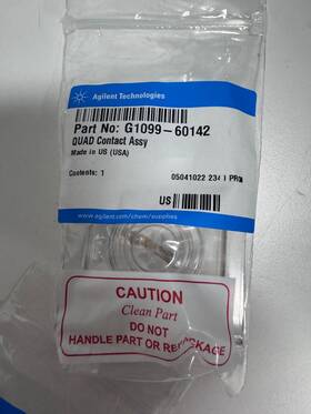 G1099-60142 Agilent New Quad Contact Assembly Gc/ms Analyzers All Systems G1099-60142 Agilent New Quad Contact Assembly Gc/ms Analyzers All Systems