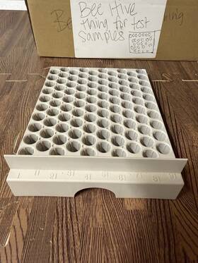 G1329-44500 Agilent Autosampler Vial Tray For 100 Vials - Fast Shipping