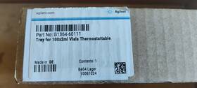 G1364-60111 Agilent New Tray For 100 X 2 Ml Vials Coolable