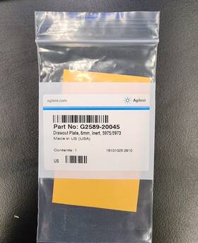 G2589-20045 Agilent Brand New Seal Drawout Plate 6 Mm Inert