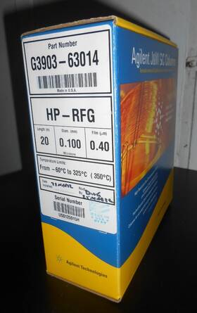 G3903-63014 Agilent G390363010 J&w Hp-rfg 20m 0.100mm 0.40 M Gc Column