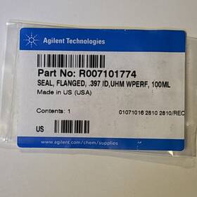 R007101774 Agilent Seal Flanged .397 Id Uhm Wperf 100ml