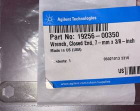 19256-00350 Agilent Technologies P/n Wrench Closed End 7mm X 3/8 Inch