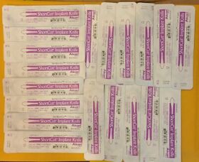 8065993561 Alcon Slear Cut Implant Knife 3.5mm Angled Lot Of 19 Pieces