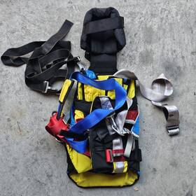 Allied L722 Half Back Vertical Extrication Device With Removeable Stay Used
