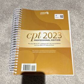 M9131a Ama Cpt 2023 Professional Edition Medical Coding Billing Healthcare Admin Book