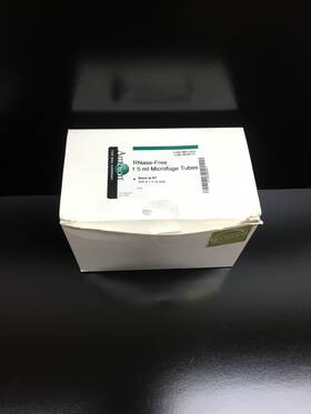 Am12400 Ambion Cat No Rnase-free 1.5 Ml Microfuge Tubes