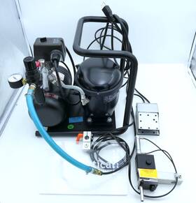 327300 Analytical Sales And Services P15-tc Werther Silent Air Compressor Dbs 3mm Card Punch Bundle