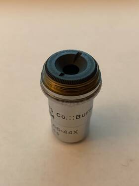 467865 Ao Spenser Spencer Lens Co. 0.66 44x 4mm Optical Microscope Objective 467865 Ao Spenser Spencer Lens Co. 0.66 44x 4mm Optical Microscope Objective