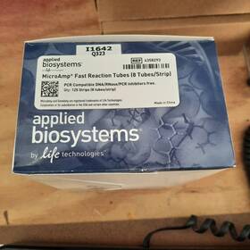4358293 Applied Biosystems Microamp Fast Reaction Tubes 8 Tubes/strip Ref