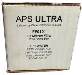 Aps Ultra Ff0101 0.2 Micro Laboratory Water Filtration Filter With Filling Bell