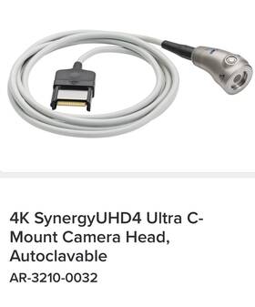 Ar-3210-0032 Arthrex 4k Synergy Uhd4 Ultra Camera Head Autoclavable Ar-3210-0032 Arthrex 4k Synergy Uhd4 Ultra Camera Head Autoclavable