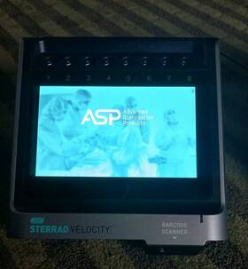43220 Asp Sterrad Velocity Barcode Scanner Indicator Reader Ref