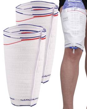 Axuurmvin 739722224851 2 Pcs Catheter Leg Bag Holder Supplies For Foley Stabiliza