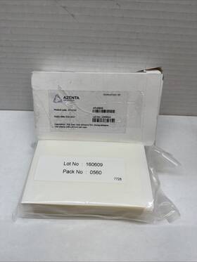 4ti-0500 Azenta Pcr Seal Clear Adhesive Film 100 Sheets 135x80mm Exp 08/2027