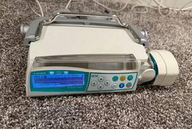 8713040u B Braun Perfusor Space Syringe Pump With Power Supply And Clamp 8713040u B Braun Perfusor Space Syringe Pump With Power Supply And Clamp