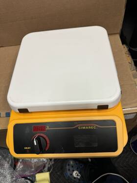 Hp131535 Barnstead Thermolyne Cimarec Hot Plate Untested/read 10.5x10.5 Inch Hp131535 Barnstead Thermolyne Cimarec Hot Plate Untested/read 10.5x10.5 Inch