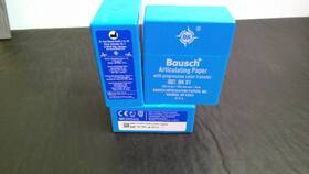 Bk-01 Bausch Articulating Paper Bk 01 3 Pack 900 Strips Total Exp 2029