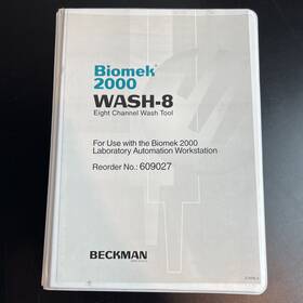 Wash-8 Beckman Coulter 609027 Biomek 2000 Eight Channel Wash Tool