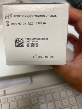 Beckman Coulter B24838 Access 25 Oh Vitamin D Current Lots 6 Months Or More