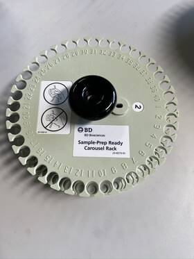 23-6573-01 Becton Dickinson Bd Biosciences Sample-prep Ready Carousel Rack 40 Position Racks
