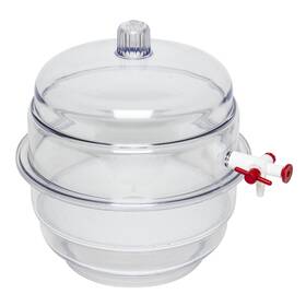 420220000 Bel-art Sp Inch Space Saver 0.20 Cuft Clear Polycarbonate Vacuum Desiccator