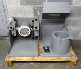 042-433 Biodex L Block With Dose Calibrator Shield And Pet Drawing Station