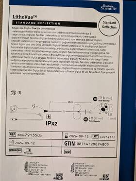 M0067913500 Boston Scientific 1 Lithovue 791350 Digital Deflection Exp 2027