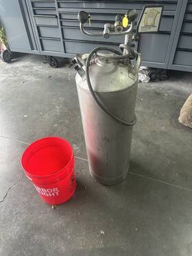 S19-788 Bradley Portable Pressurized Eyewash Tank 15 Gal With Drench Hose Stainless Steel S19-788 Bradley Portable Pressurized Eyewash Tank 15 Gal With Drench Hose Stainless Steel