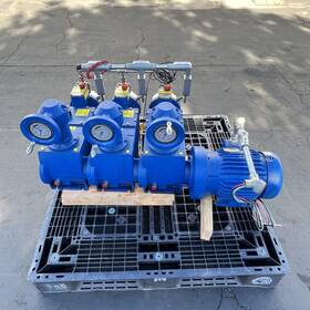 Cem3663t Bran Luebbe / Baldor Xps Flow H2-33 Metering Diaphragm Pump System Motor