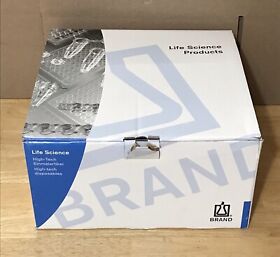 781611 Brandtech 96 Well Pure Grade Microplate Black Transparent Bottom 100 Box