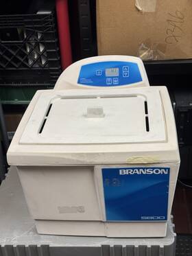 Cpx-952-519r Branson Cpx5800 2.5g Ultrasonic Cleaner With Digital Timer And Heater Cpx-952-519r Branson Cpx5800 2.5g Ultrasonic Cleaner With Digital Timer And Heater