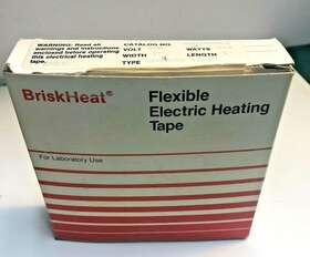 Bwh102060 Briskheat Heavy Insulated Heating Tape High Temp Dual